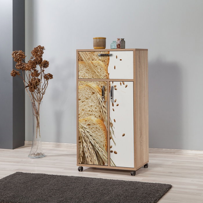 Hanah Home Kiler - 736 Armario Multiusos Roble Sonoma